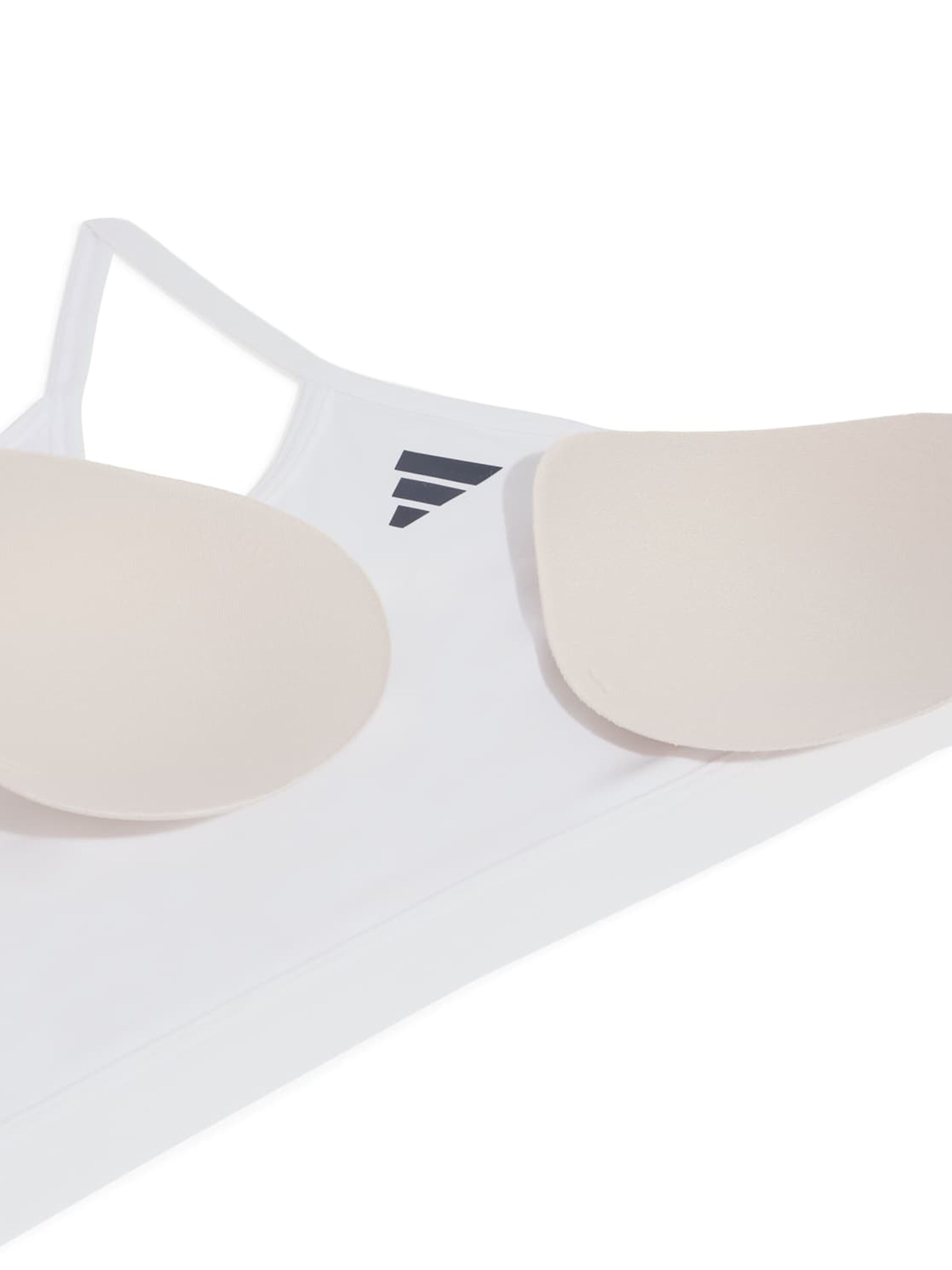 Bustieră Sutien sport 'OPT ESS' de la ADIDAS PERFORMANCE pe alb