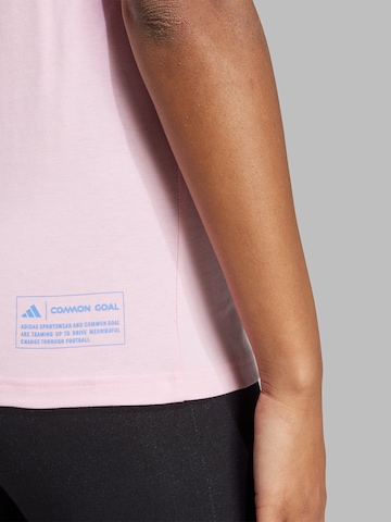Tricou funcțional 'TIRO' de la ADIDAS SPORTSWEAR pe roz