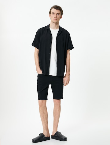 Koton Regular Broek in Zwart