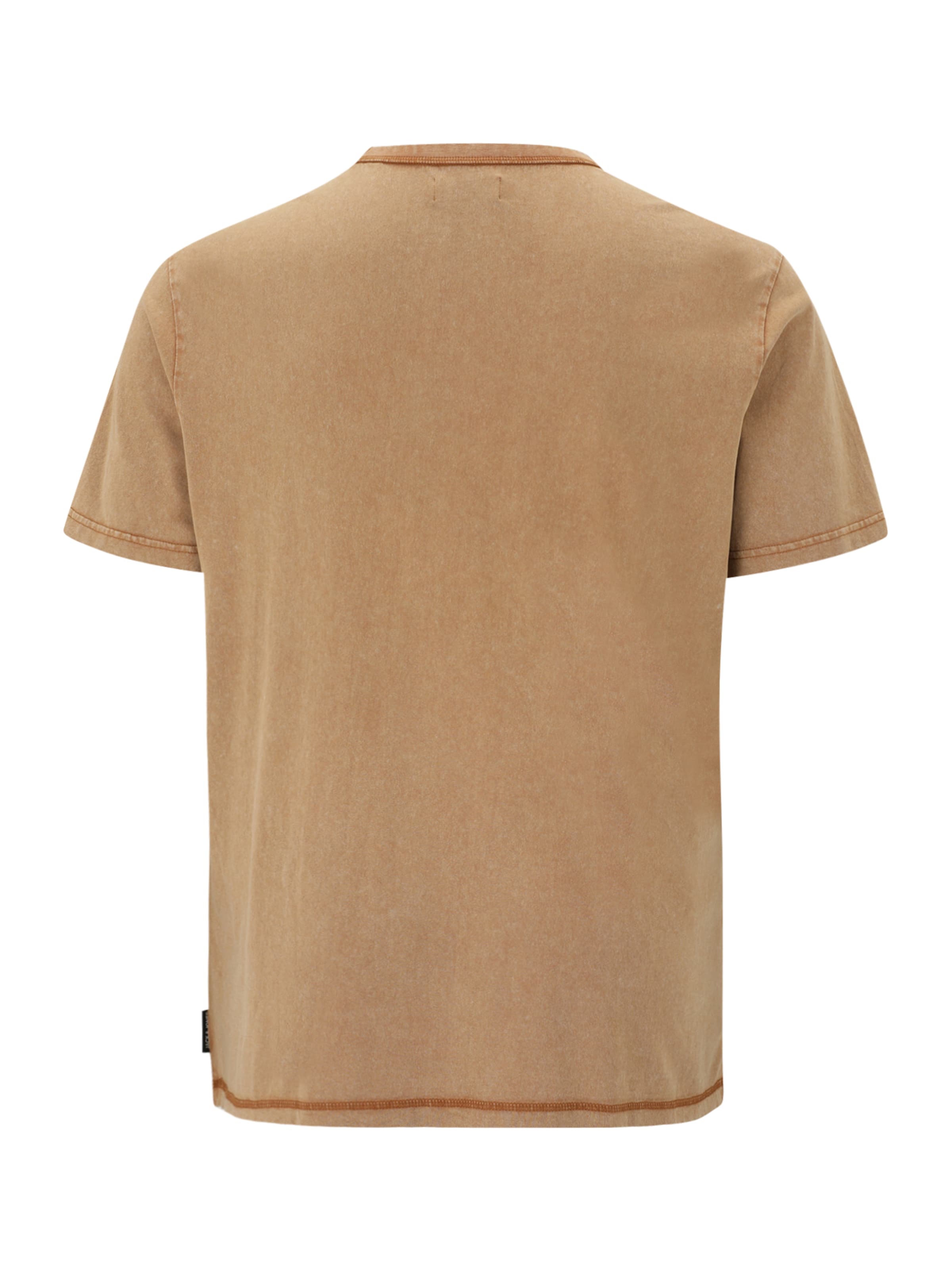 T-Shirt 'JJEDOVER' Jack & Jones Plus en marron