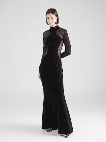 Elisabetta Franchi Abendkleid in Schwarz: predná strana