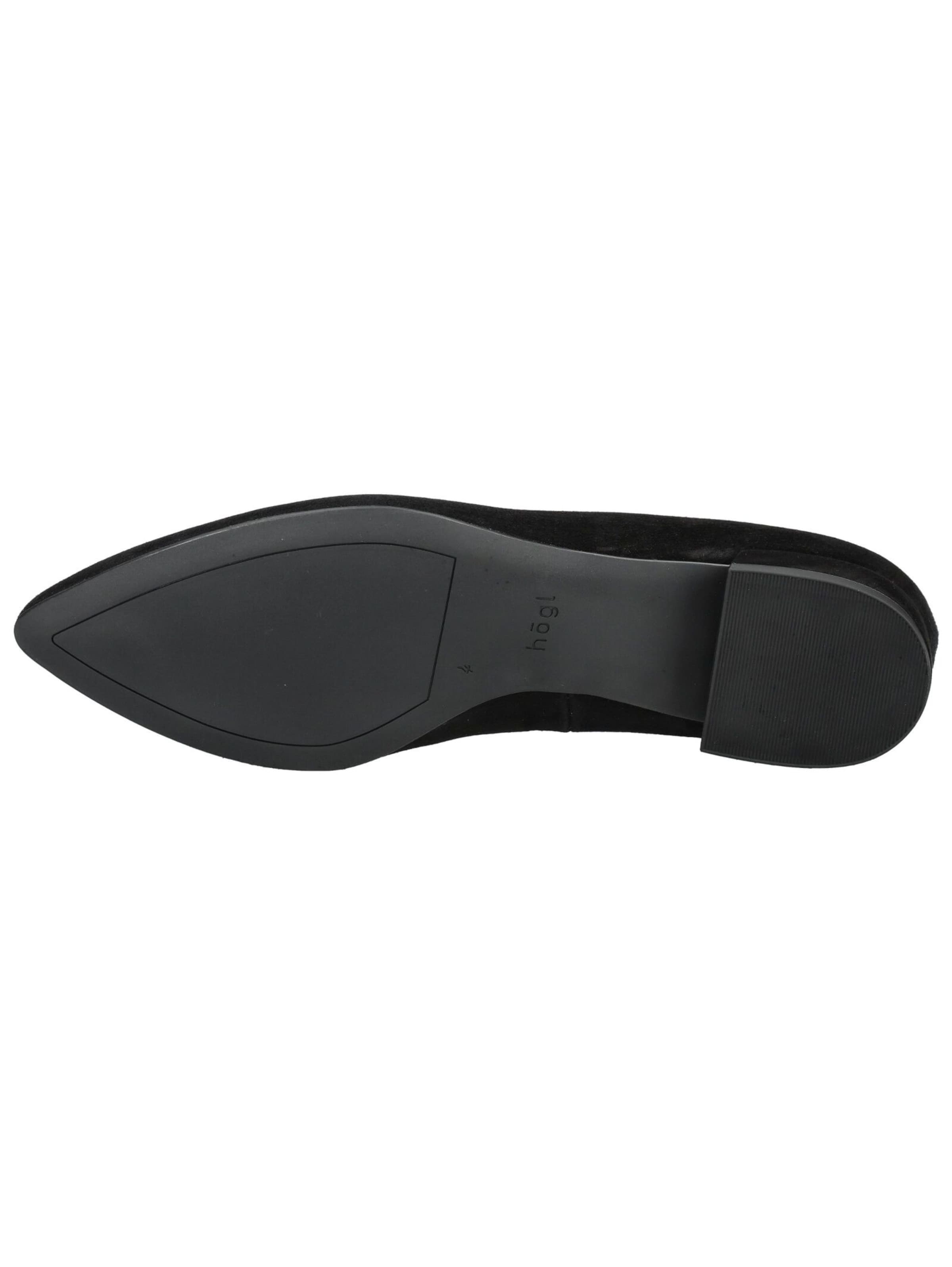 Ballerines Högl en noir