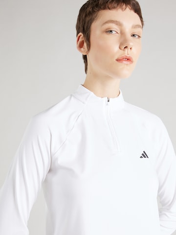 ADIDAS PERFORMANCE Λειτουργικό μπλουζάκι 'Essentials' σε λευκό