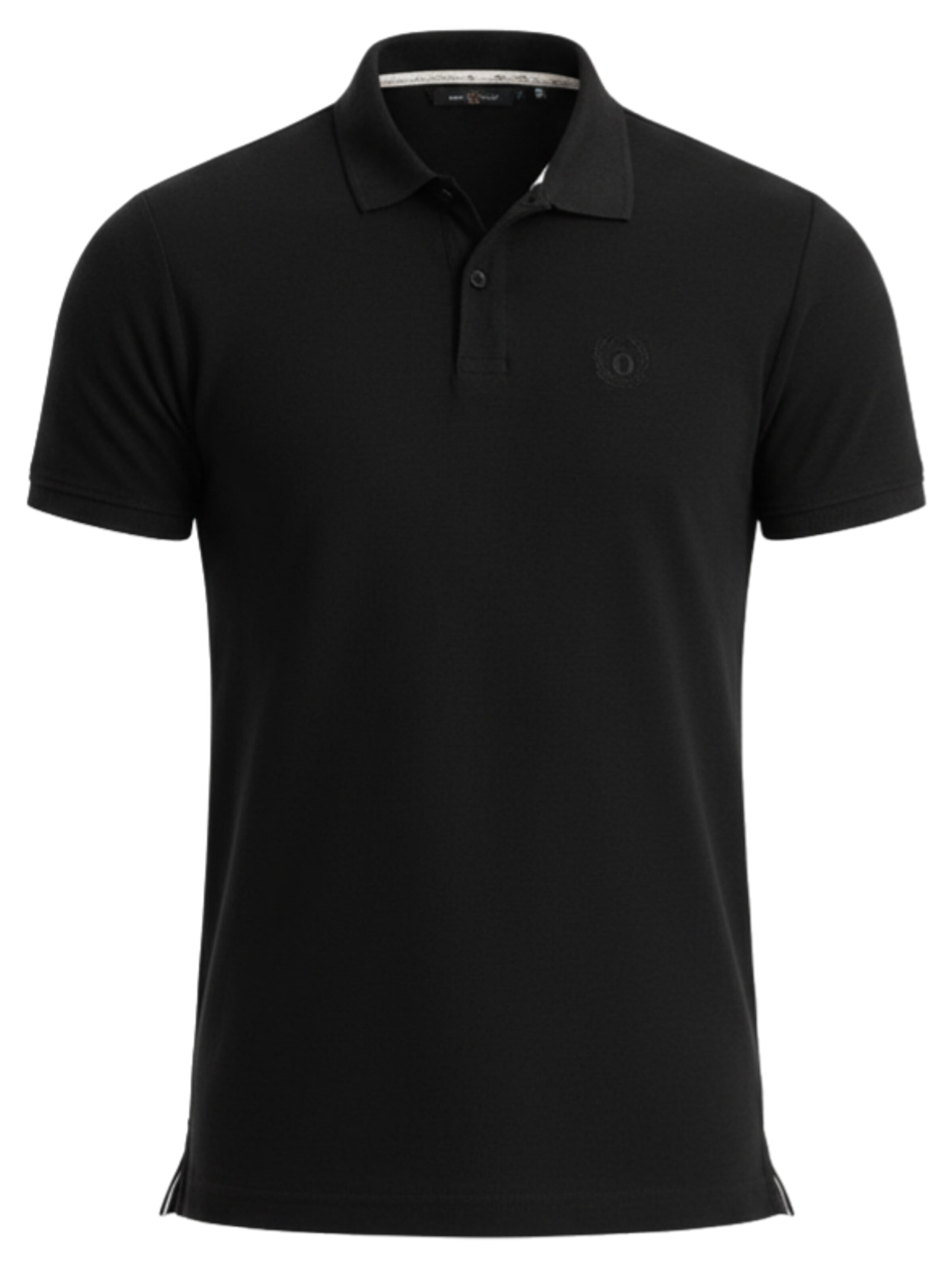 Ombre - Camiseta en negro: frente