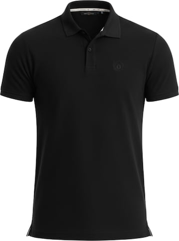 Ombre T-shirt i svart: framsida