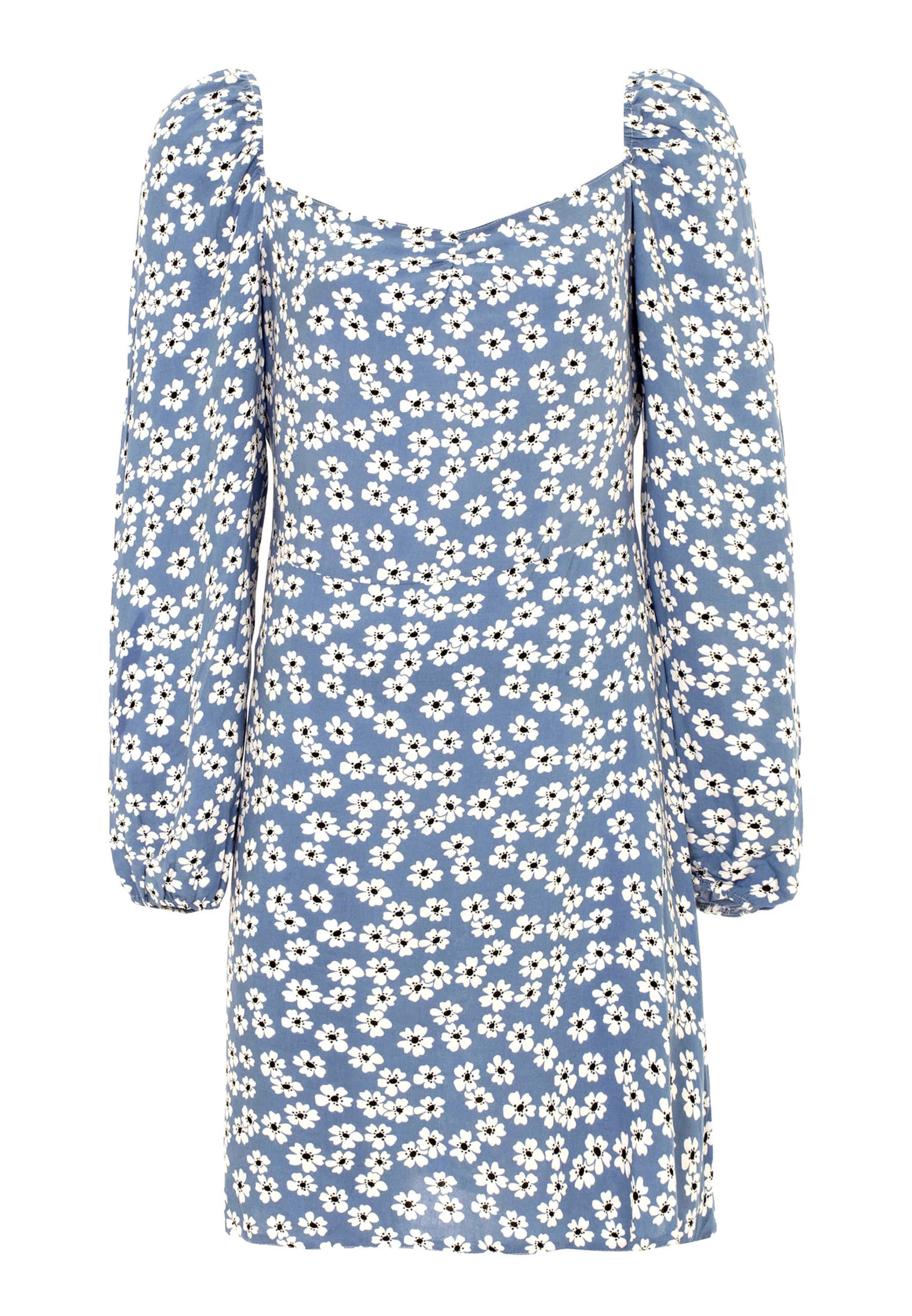 Jimmy Sanders Sommerkjole i blå: forside