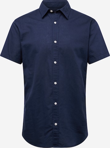 JACK & JONES Regular fit Overhemd in Blauw: voorkant