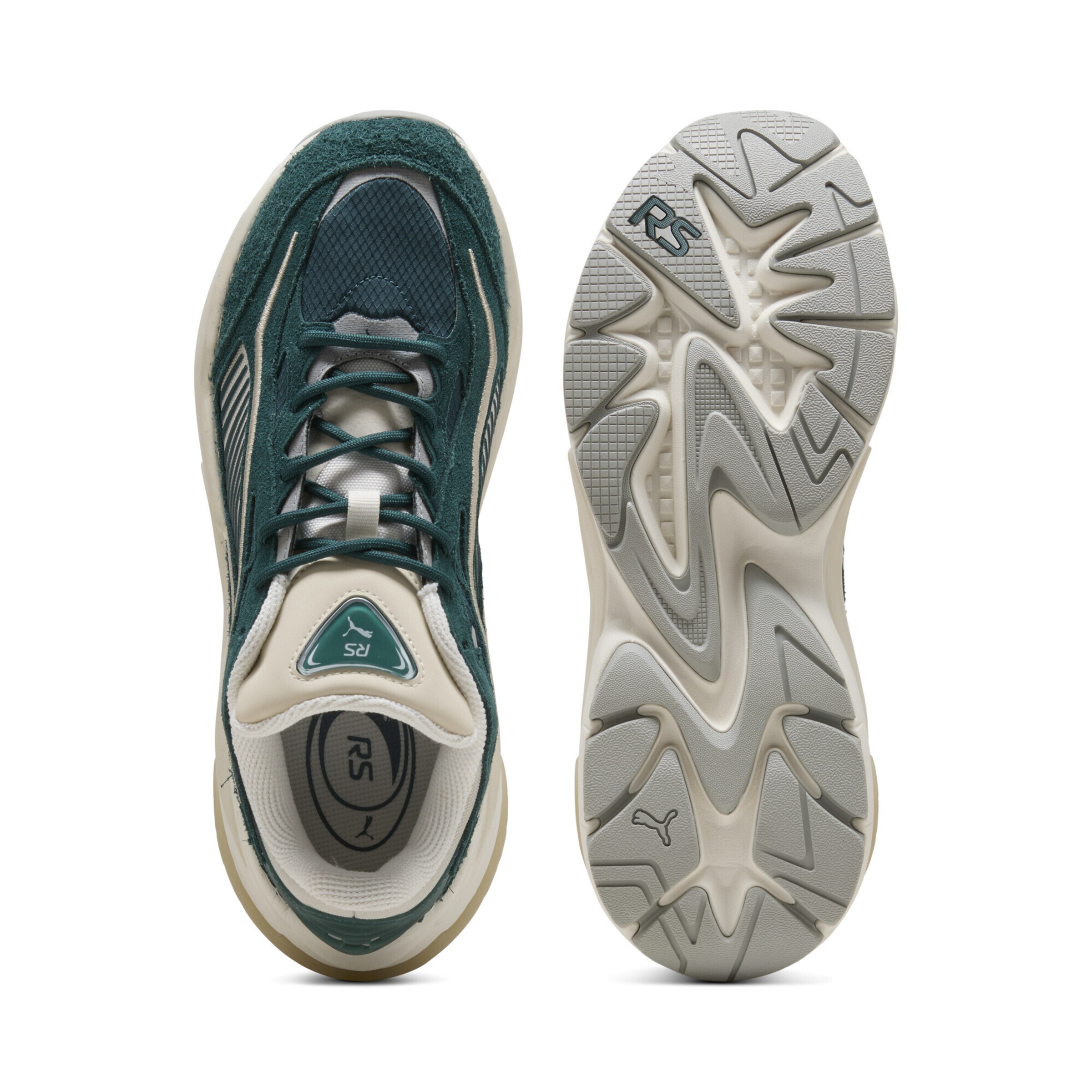 PUMA Sneaker 'RS Surge Hairy' in Grün