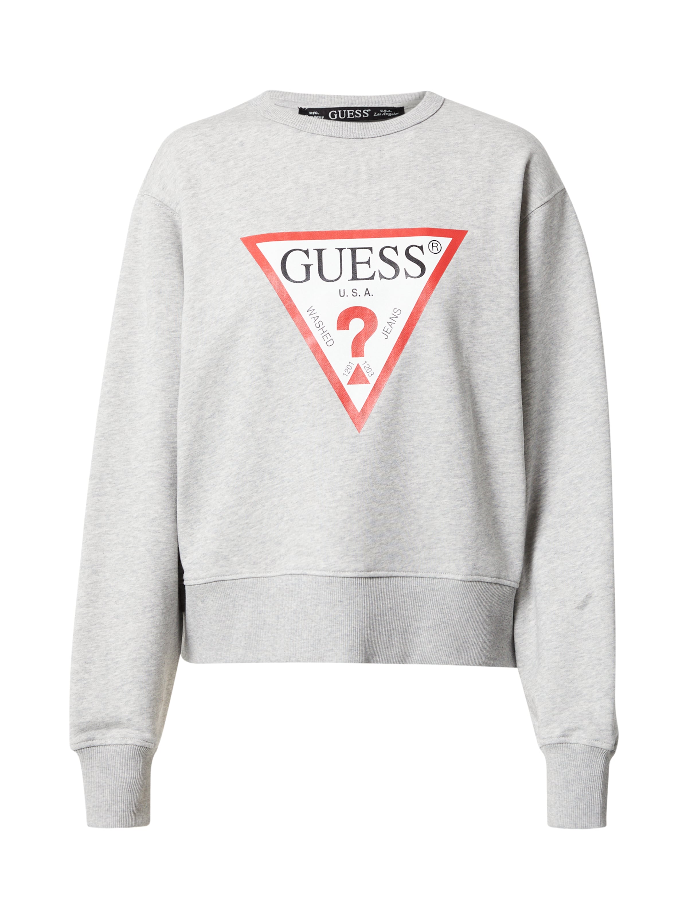 GUESS Mikina - Sivá: predná strana