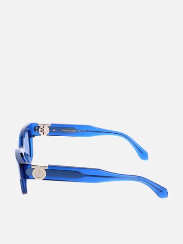 FERRAGAMO Zonnebril in Blauw
