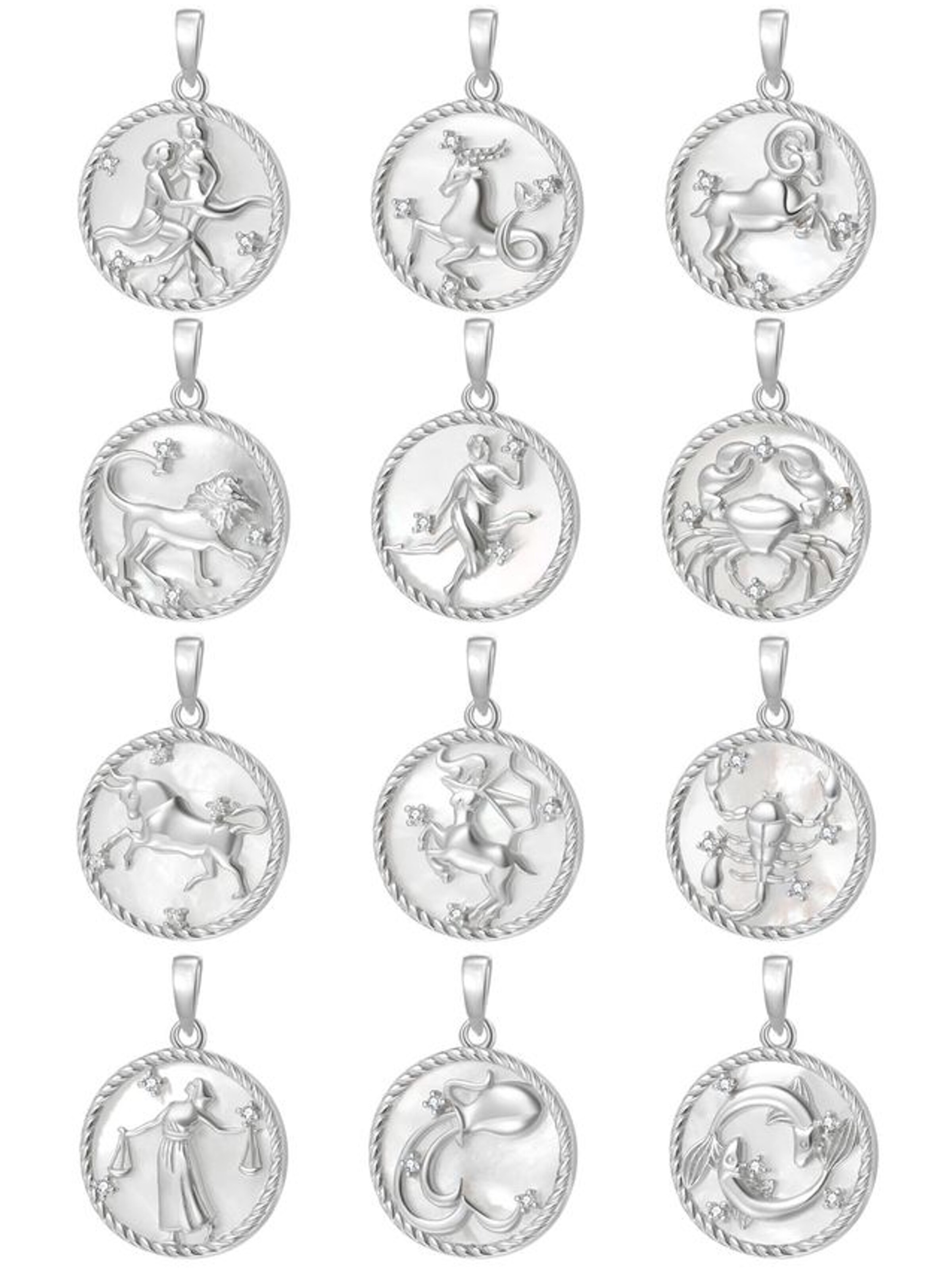 Chaîne 'Libra' Hey Happiness en argent