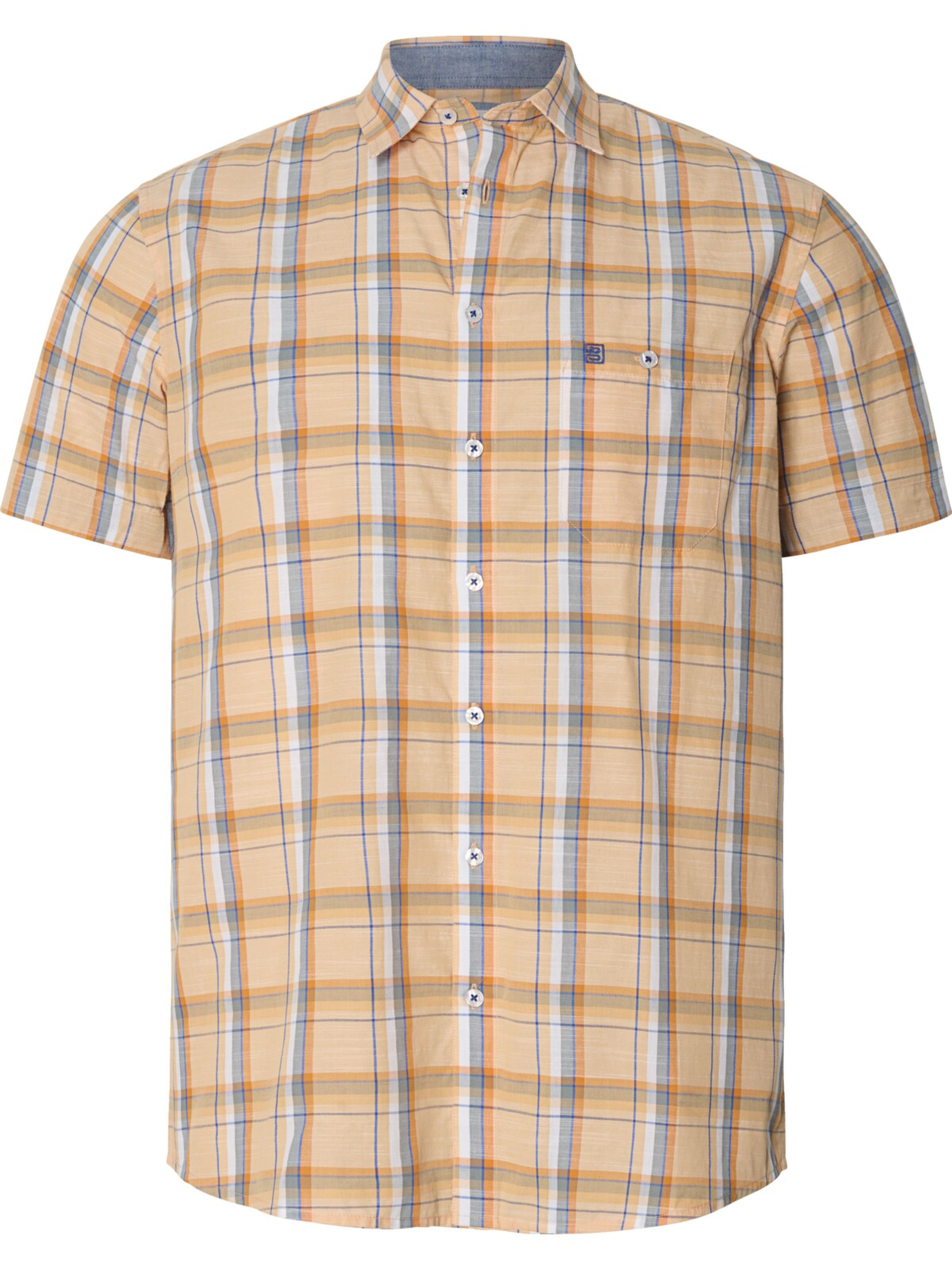 BABISTA Button Up Shirt 'Varlan' in Orange: front