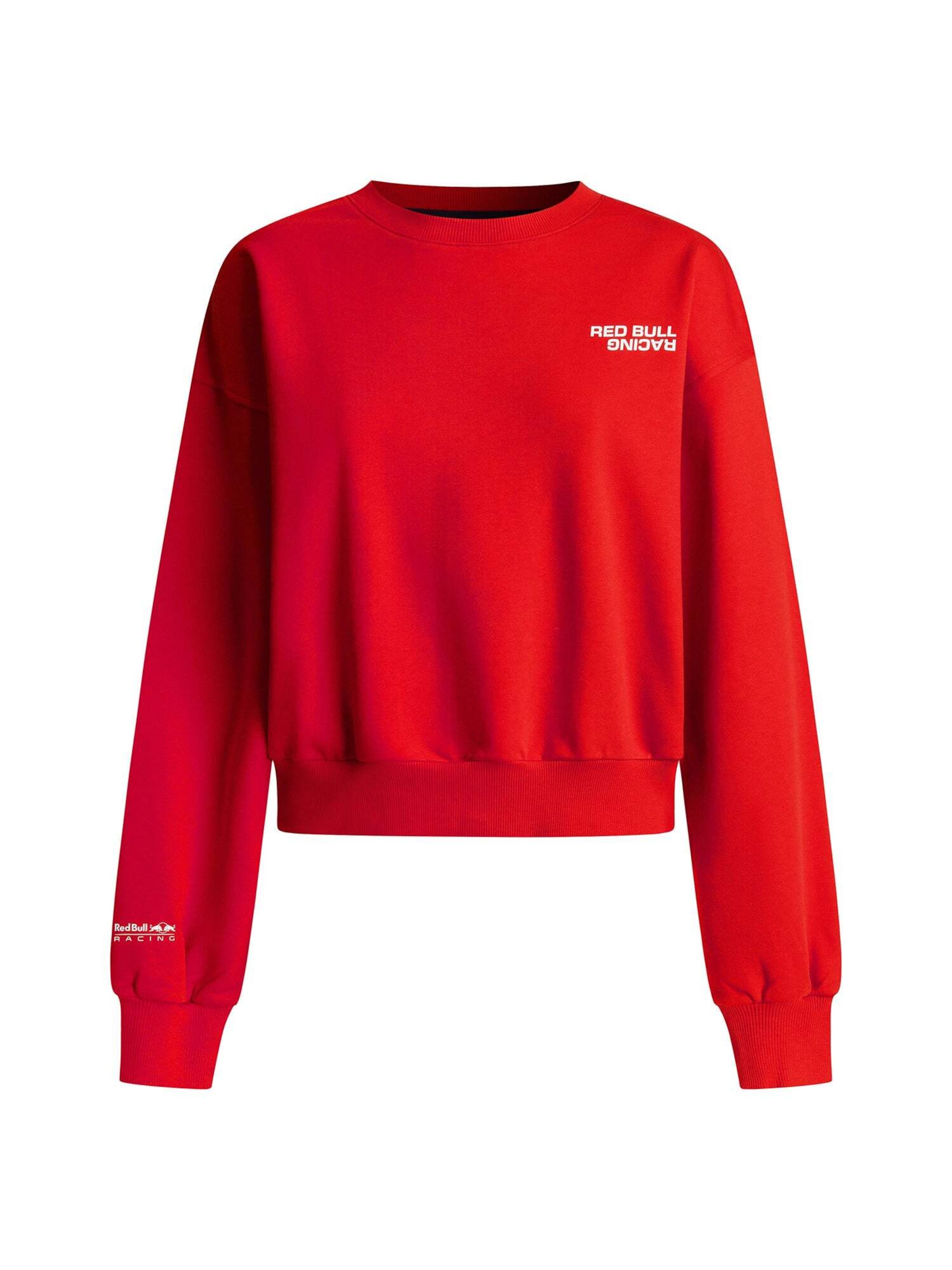 Red Bull Racing x Pepe Jeans Sweatshirt in Rot: Vorderseite