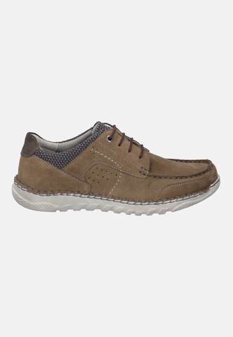 JOSEF SEIBEL Athletic lace-up shoe 'WILSON' in Beige