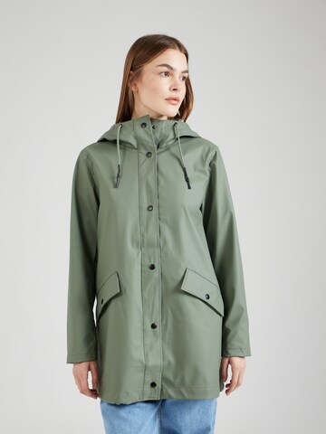 Manteau mi-saison 'Elisa' ONLY en vert : devant