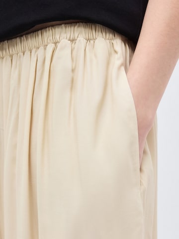 MSCH COPENHAGEN Широка кройка Панталон 'MSCHKeandra' в бежово