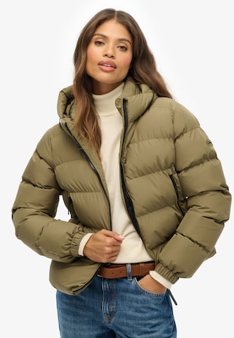 Veste d’hiver Superdry en vert
