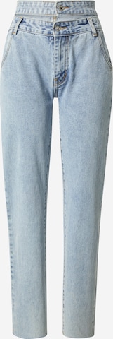 Misspap Regular Jeans in Blauw: voorkant