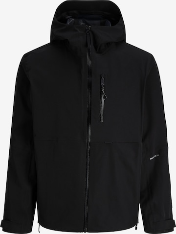 JACK & JONES Kurtka przejściowa 'JCOLegacy' w kolorze czarny: przód