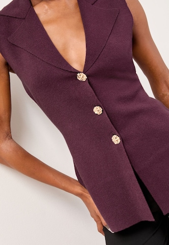 Gilet in maglia di Lipsy in rosso