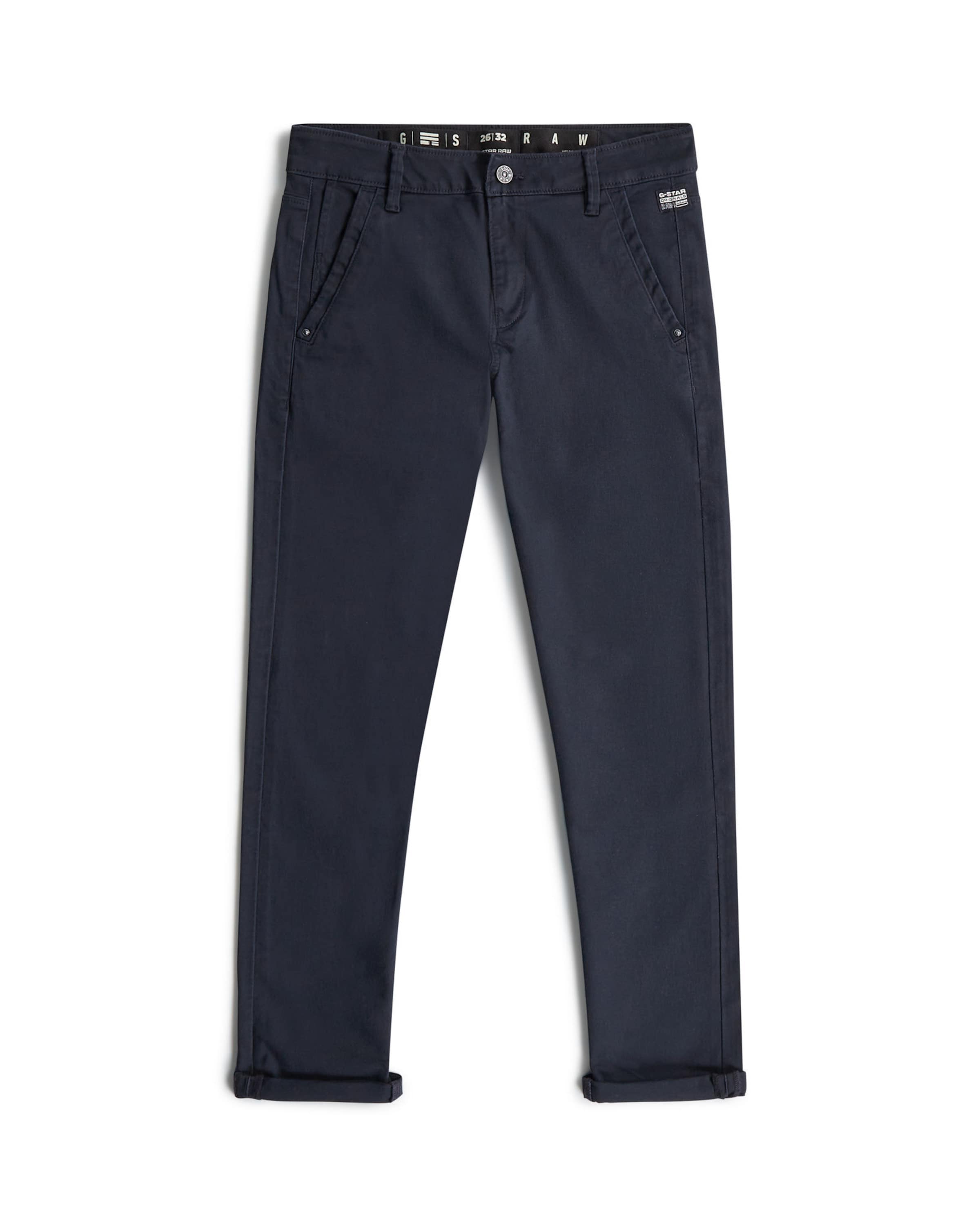 G-STAR Tapered Chino trousers &#x27;Kate&#x27; in Blue: front