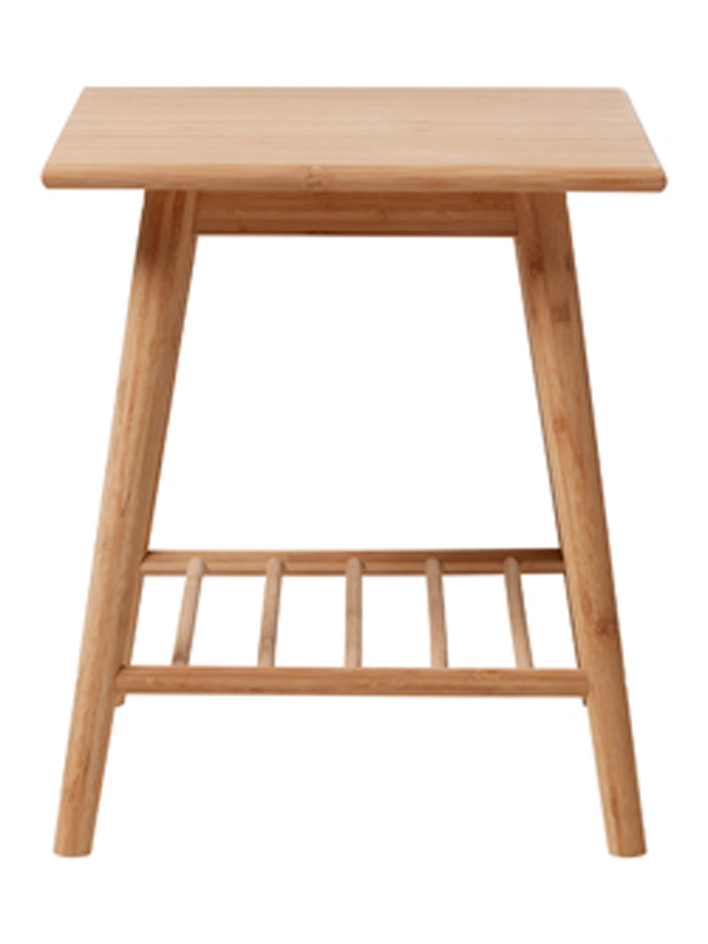 cinas Table in Brown: front