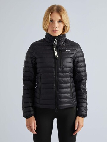 JACK1T Outdoor Jacket in Black: front