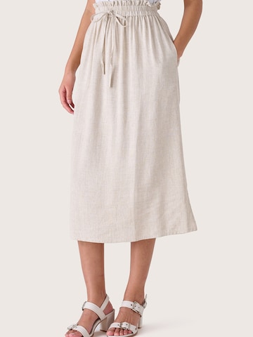 Jupe 'GIENAH' Camomilla en beige : devant