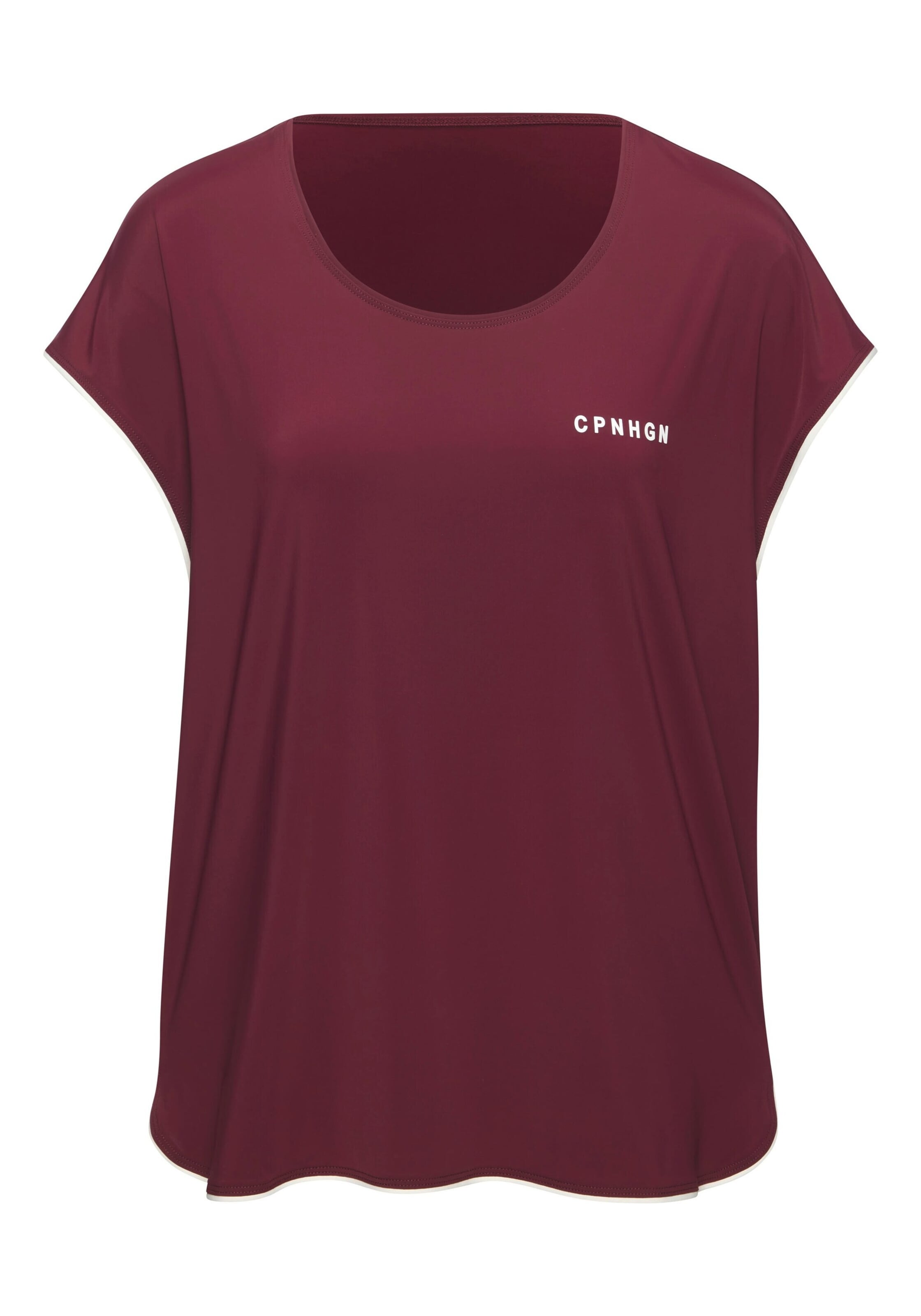 sarkans Copenhagen Studios T-Krekls: no priekšpuses