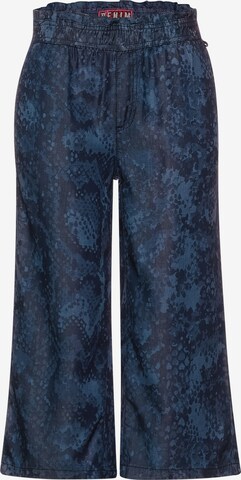 STREET ONE Wide leg Jeans in Blue: front