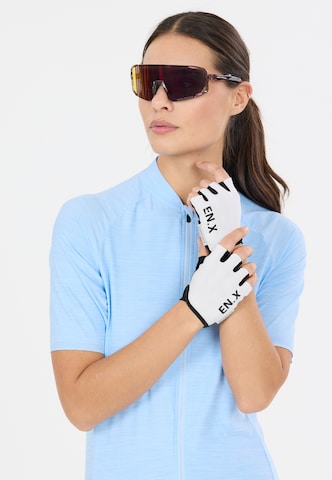 ENDURANCE Sporthandschoenen 'Kaisar' in Wit: voorkant