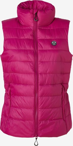 North Sails Sports Vest 'RHEA GILET' in Pink: front