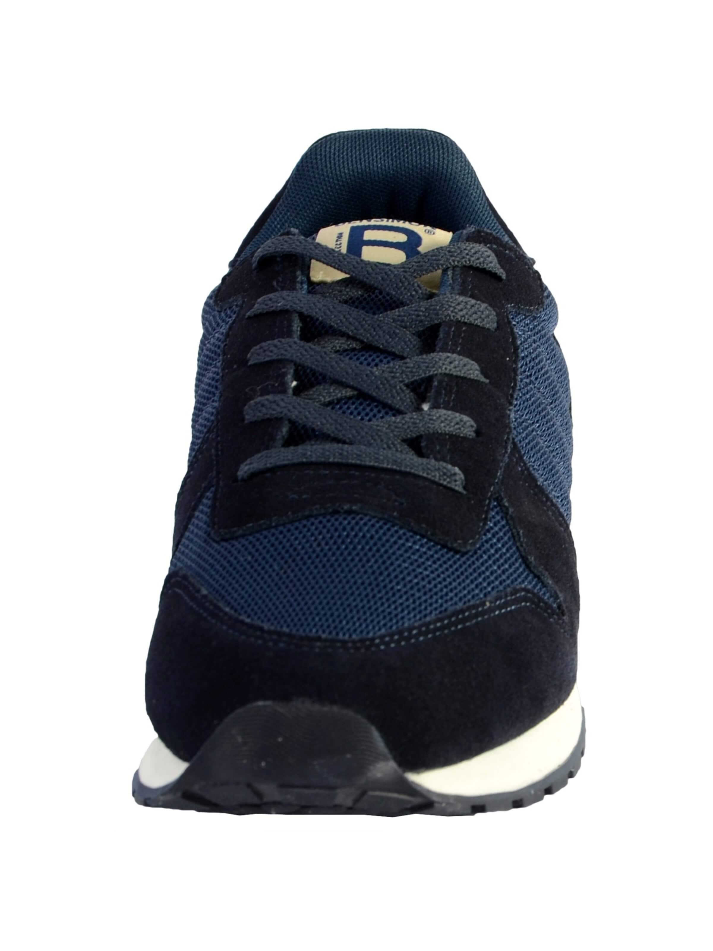 Bensimon Athletic lace-up shoe in Blue