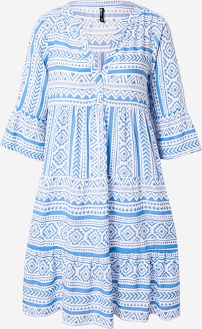 Robe 'Kleid mit Volants' Sublevel en bleu : devant