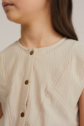 WE Fashion Overall in Beige