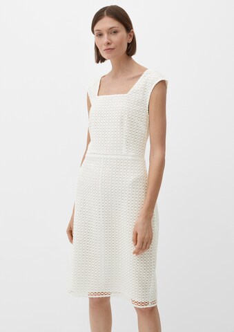 s.Oliver BLACK LABEL Kleid in Beige: Vorderseite