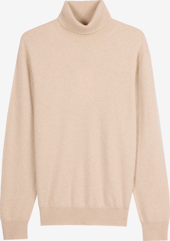 GOBI Cashmere Pullover 'Men's Essential Turtleneck Cashmere Sweater' in Beige: Vorderseite