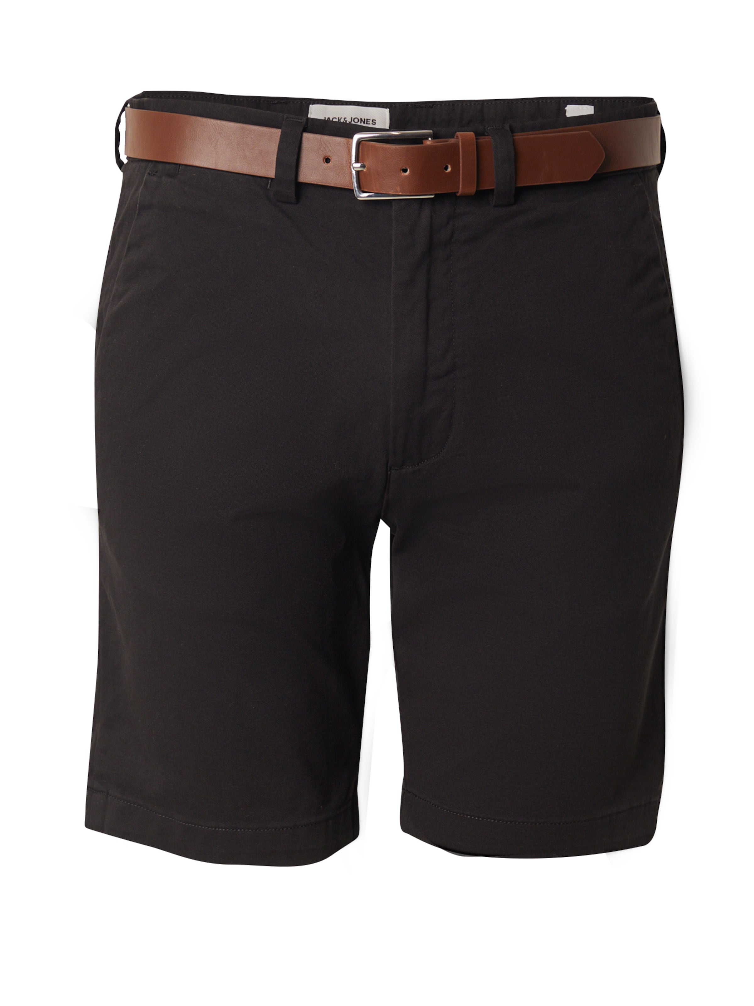 JACK & JONES - regular Pantalón chino 'JPSTMARCO FRANCO' en negro: frente