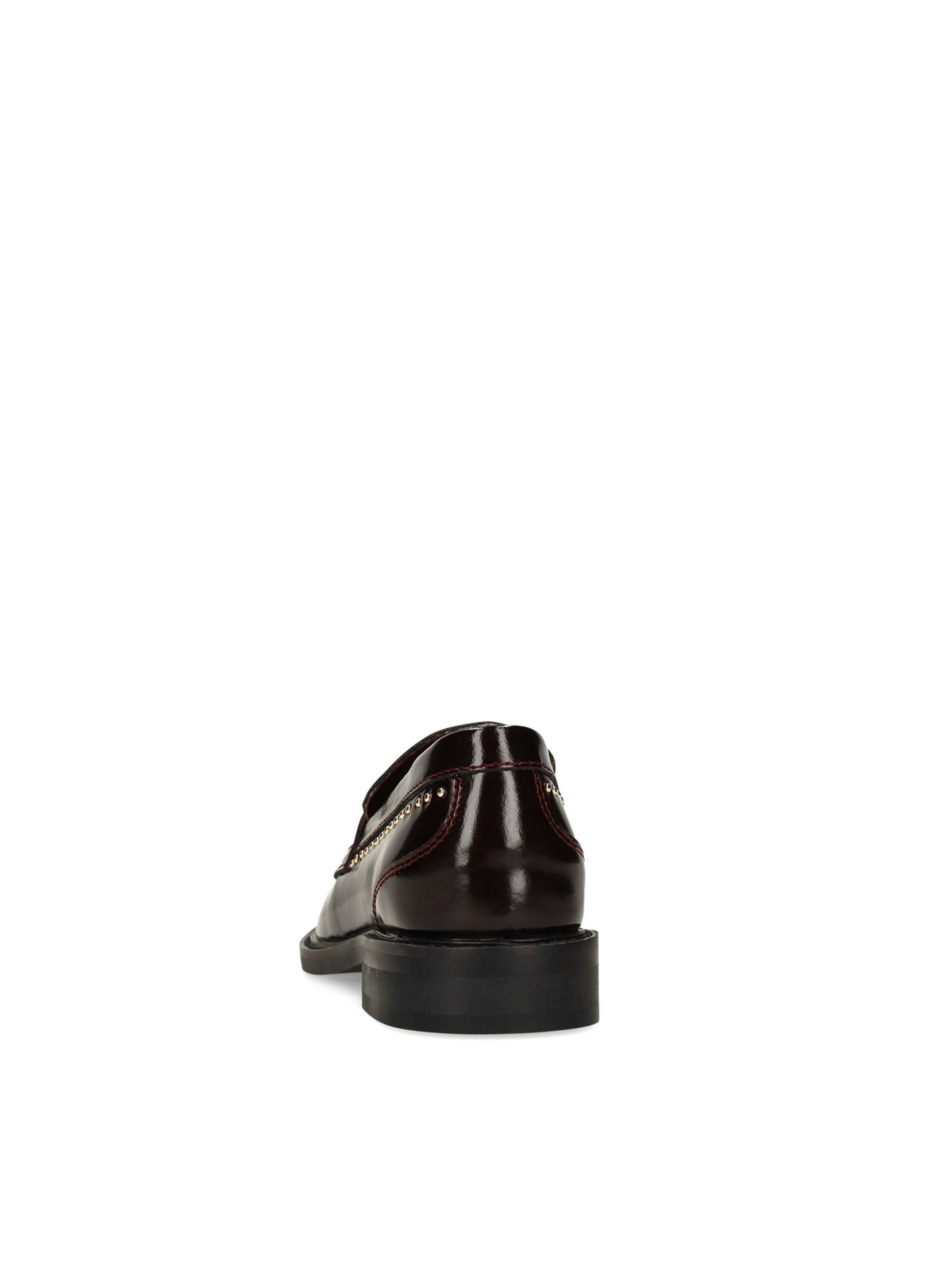 Mocassin MANFIELD en rouge