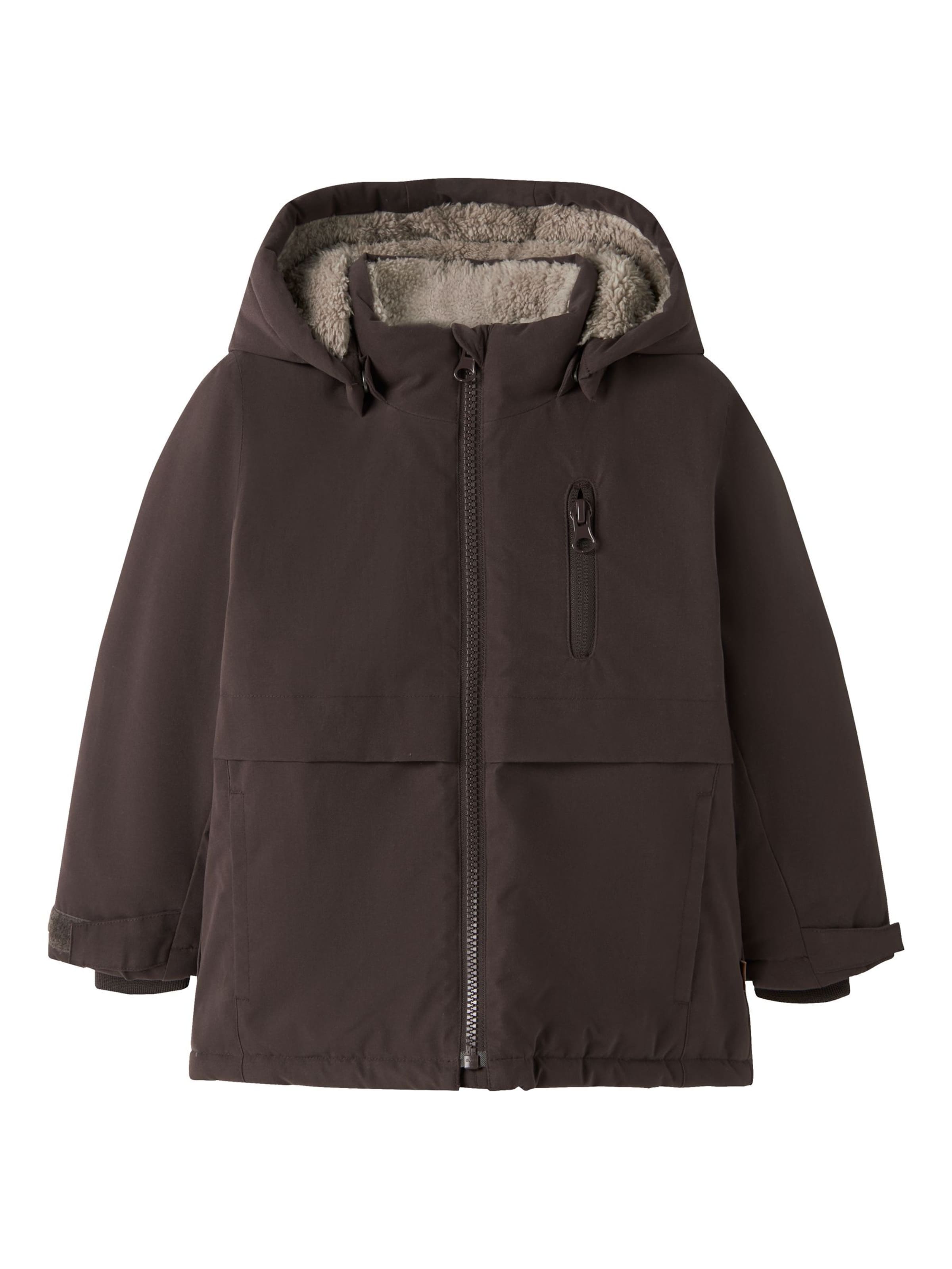 NAME IT Winterjas 'SNOW' in 98 in de kleur Bruin, Productweergave