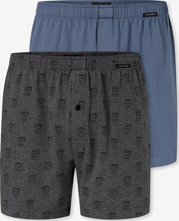 Boxers ' Multi ' SCHIESSER en bleu : devant