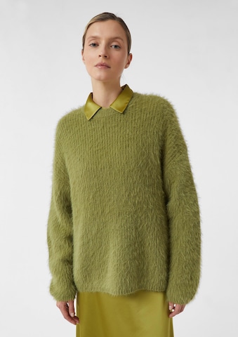 COMMA Pullover in Grün: Vorderseite