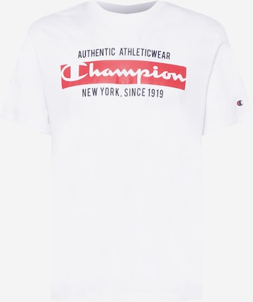 Champion Authentic Athletic Apparel Shirt in Wit: voorkant