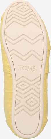 TOMS Espadrilles 'ALPARGATA' - sárga