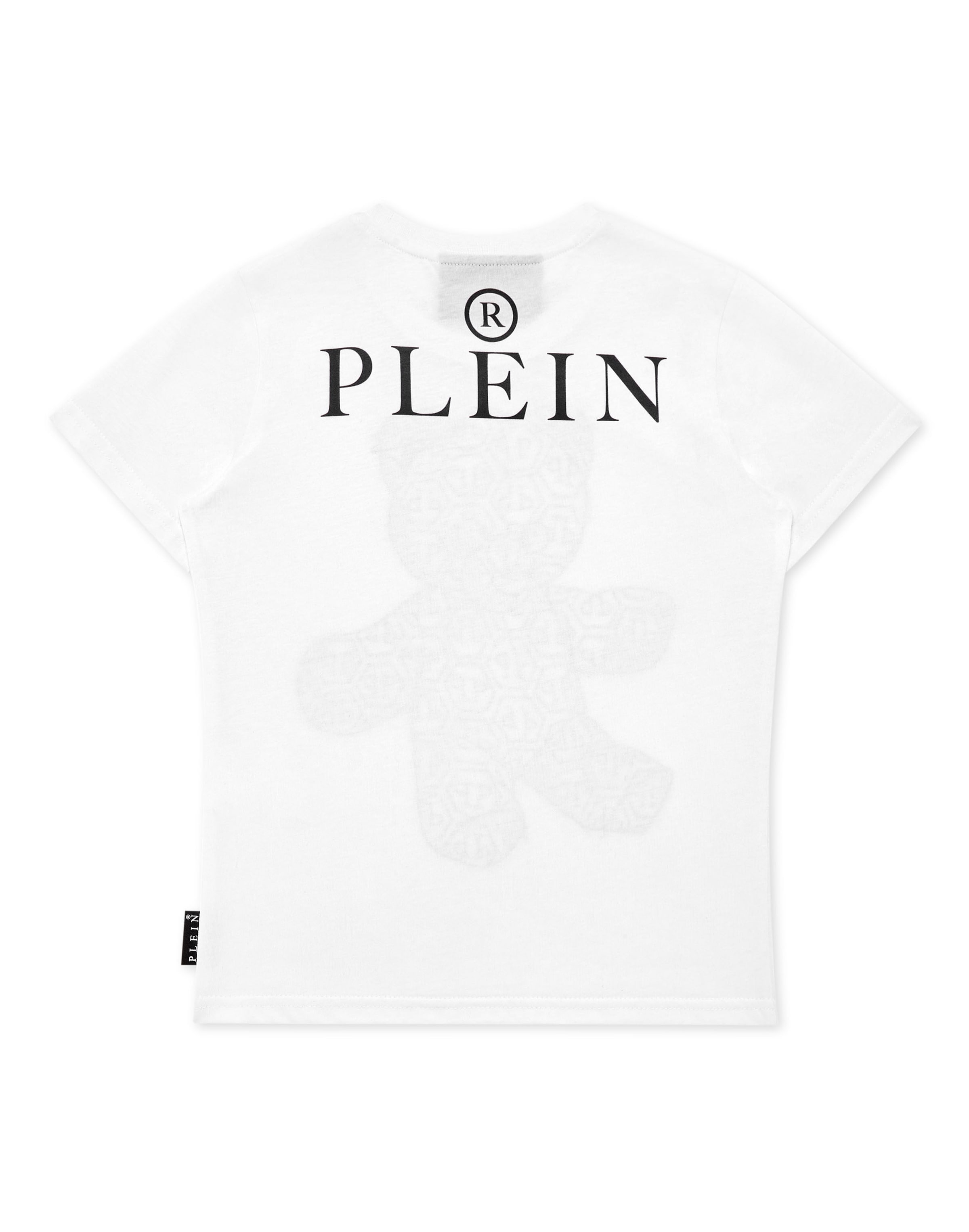 Philipp Plein - Camiseta 'Teddy' en blanco