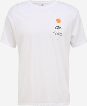 BILLABONG T-Shirt in Wit: voorkant