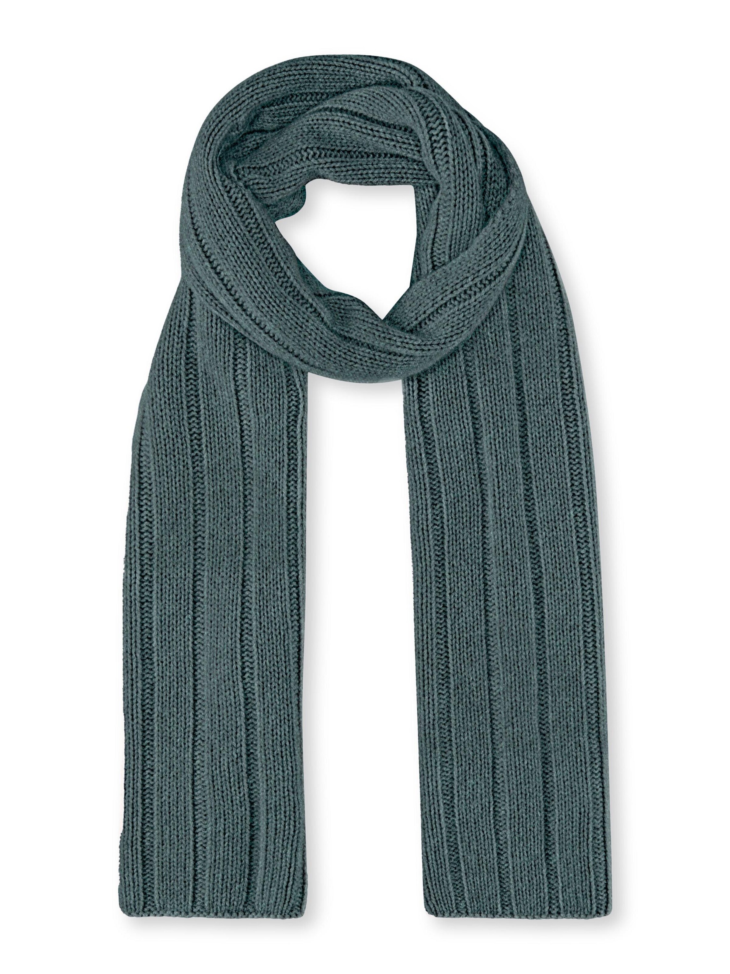 FALKE Scarf 'Pure' in Green: front