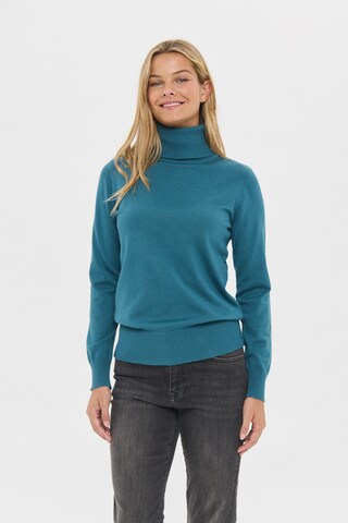 SAINT TROPEZ Pullover 'Mila' in Blau: Vorderseite