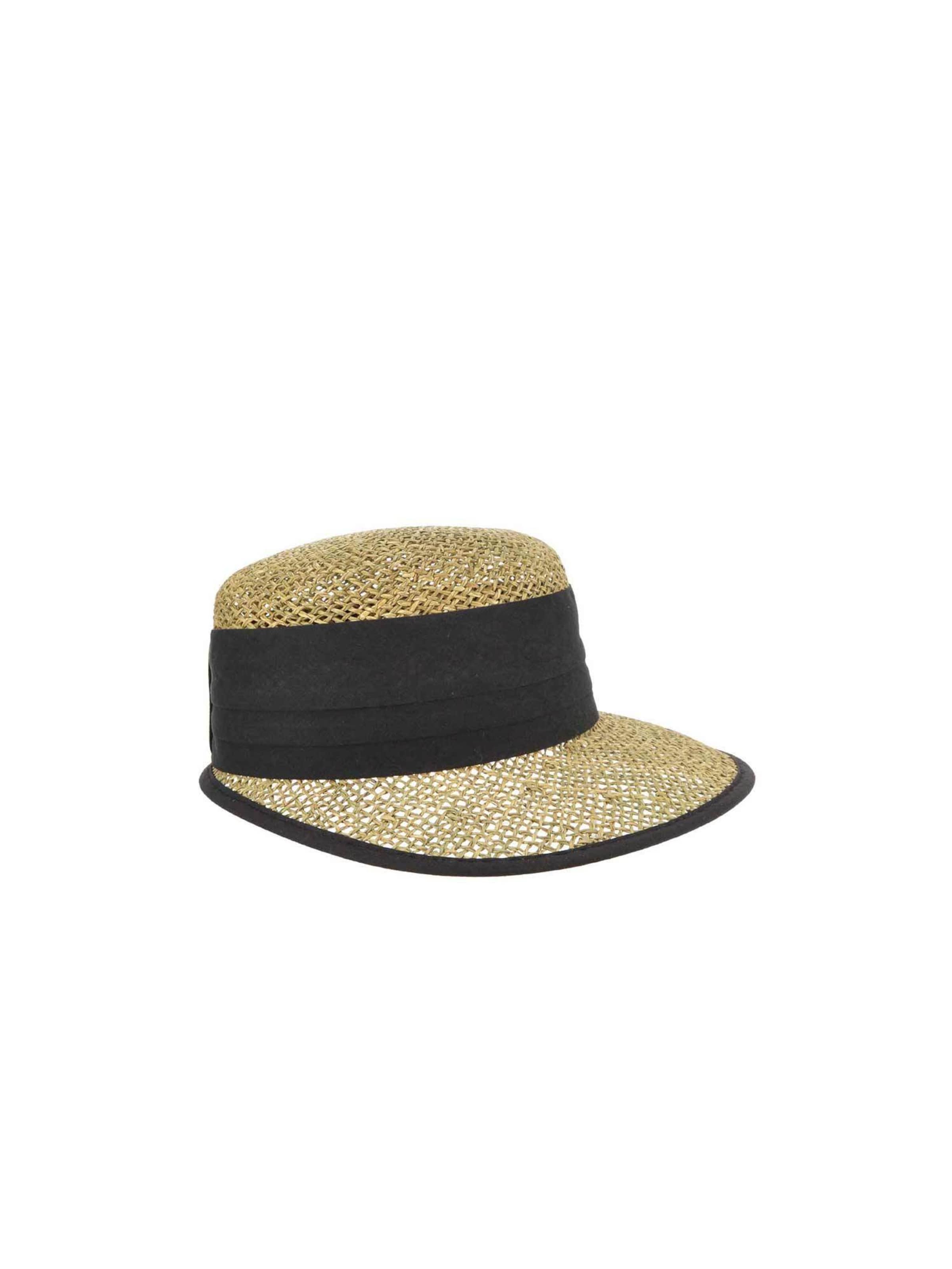 Seeberger Hut 'Cap'‌‌‌‌‌‌‌ in Schwarz: Vorderseite