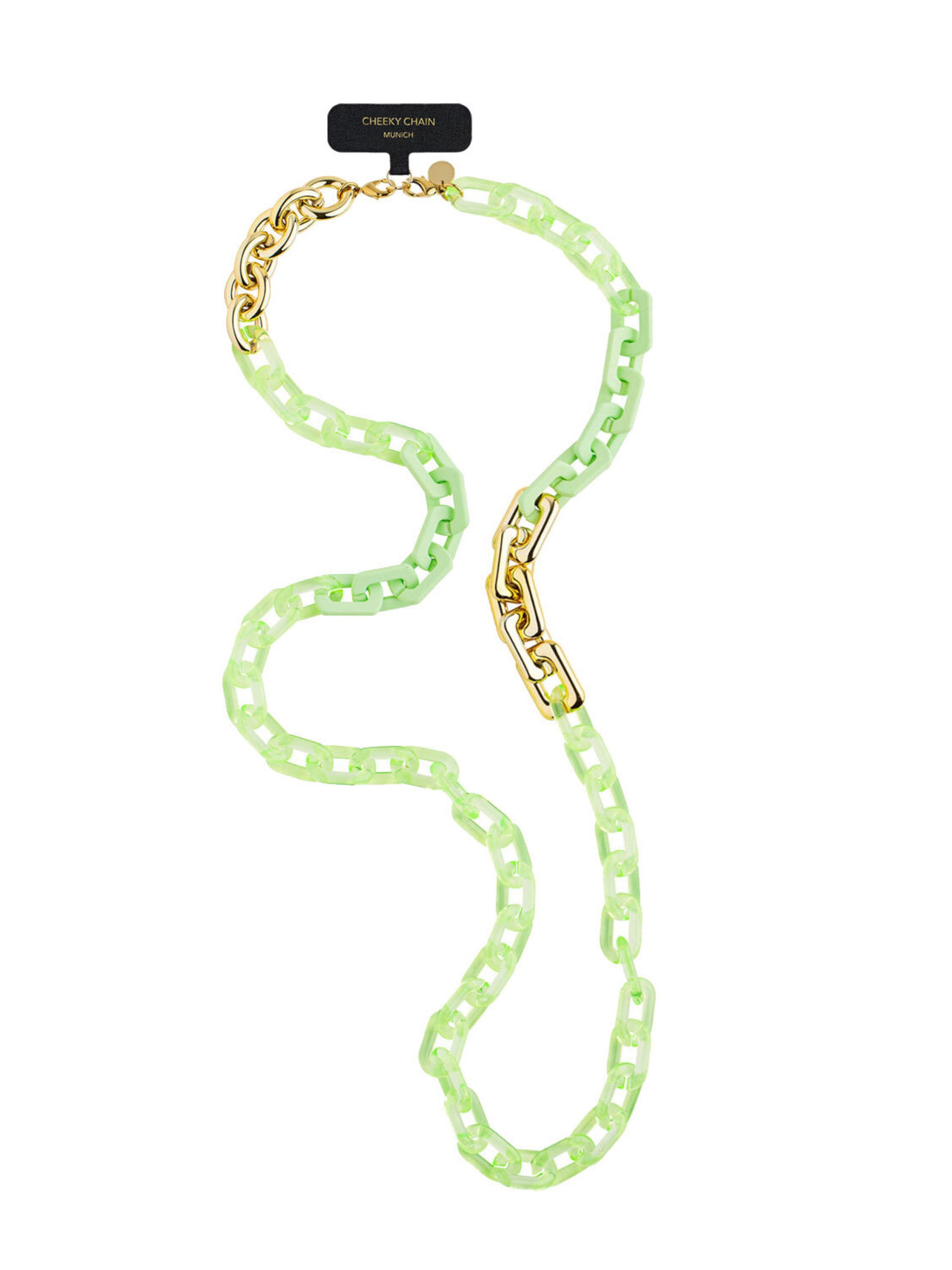 Cheeky Chain Munich Smartphone Case 'Funky' in Green: front